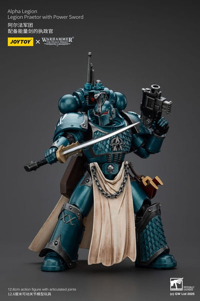 Warhammer The Horus Heresy Action Figure Alpha Legion Praetor with Power Sword 20 cm