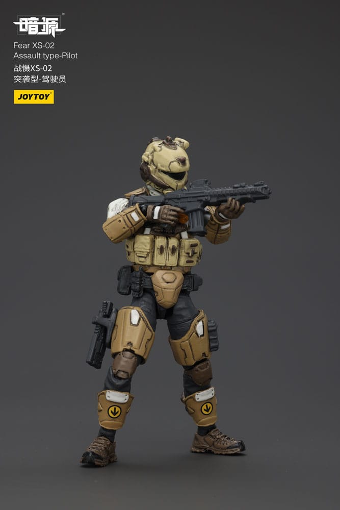 Battle For the Stars Actionfigur Fear XS-02 Assault type-Pilot 12 cm