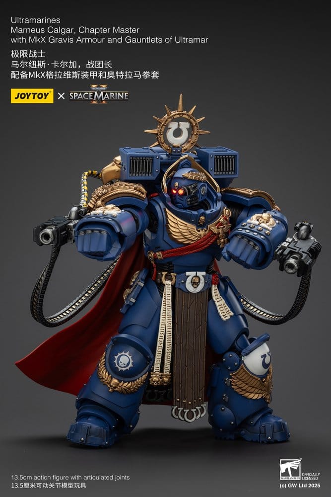 Warhammer 40,000 Action Figure Ultramarines Marneus Calgar, Chapter Master 14 cm