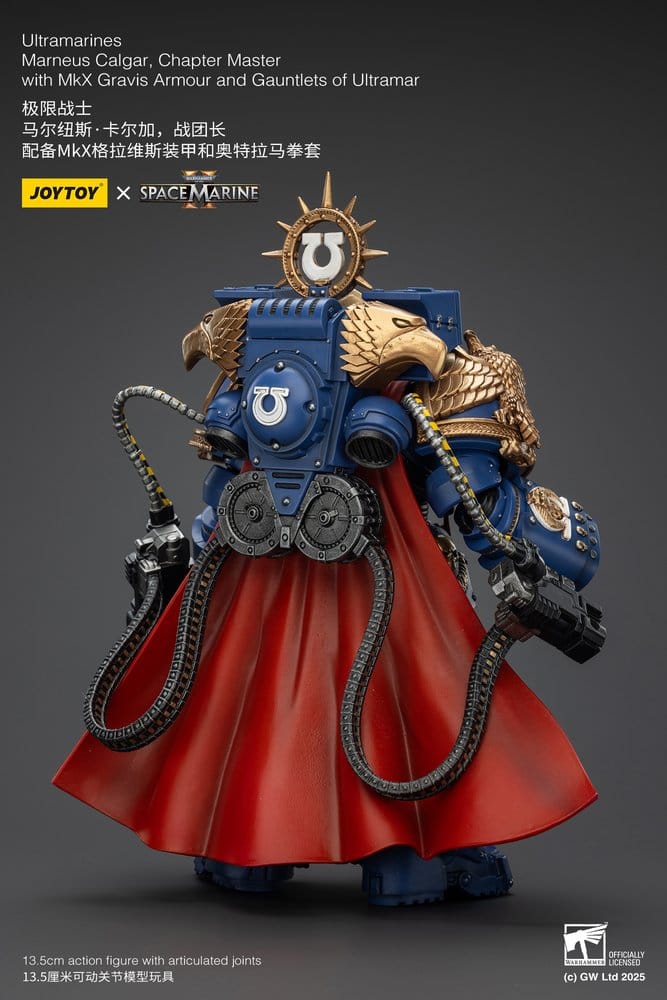 Warhammer 40,000 Action Figure Ultramarines Marneus Calgar, Chapter Master 14 cm