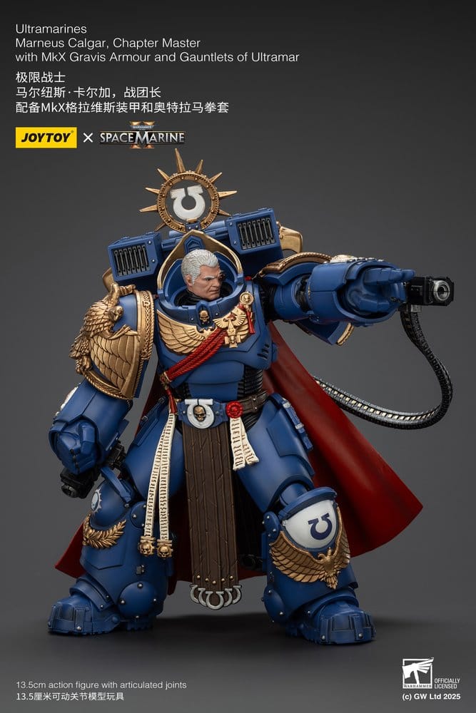 Warhammer 40,000 Action Figure Ultramarines Marneus Calgar, Chapter Master 14 cm