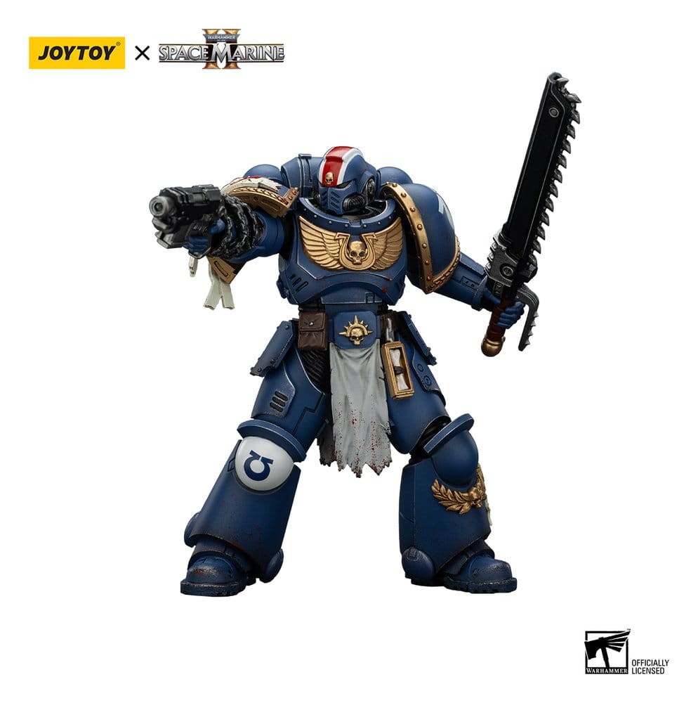 Warhammer 40,000: Space Marine 2 Action Figure Ultramarines Lieutenant Titus Collectors Edition 13 cm