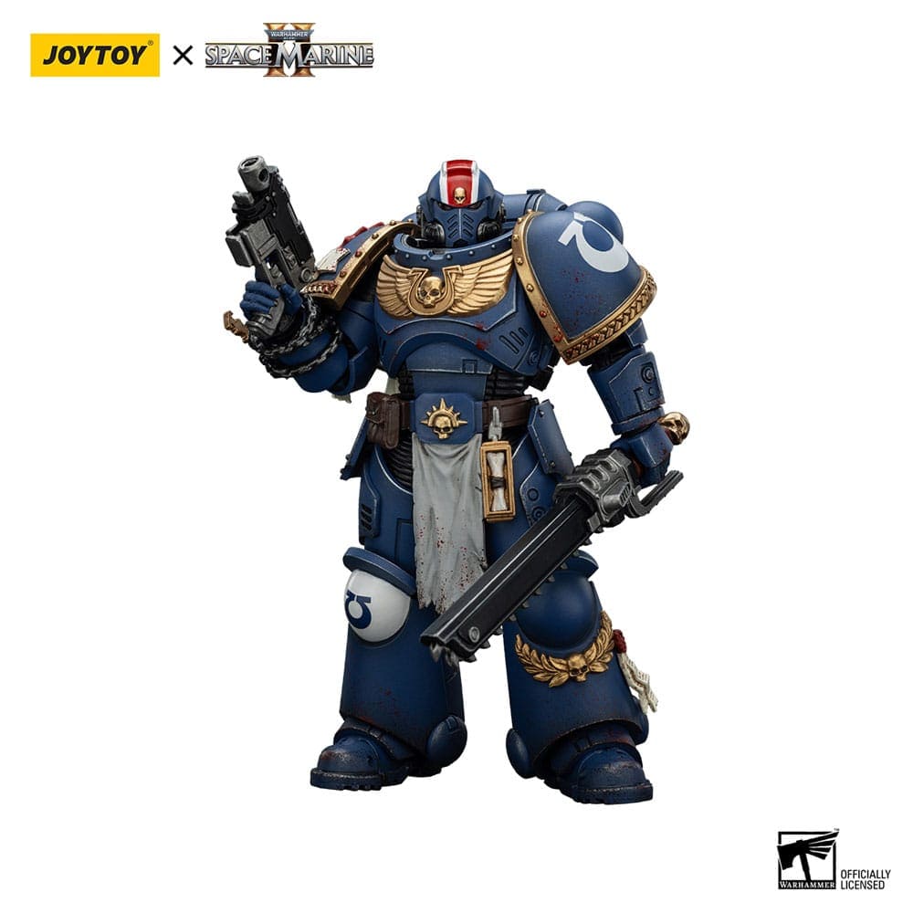 Warhammer 40,000: Space Marine 2 Action Figure Ultramarines Lieutenant Titus Collectors Edition 13 cm