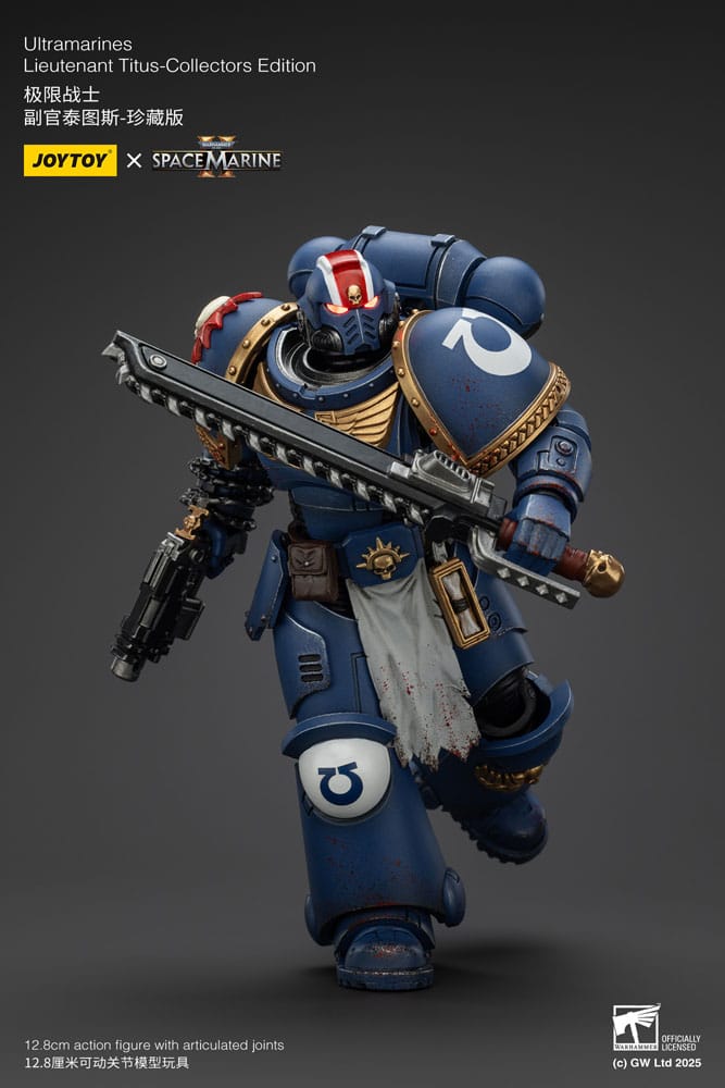 Warhammer 40,000: Space Marine 2 Action Figure Ultramarines Lieutenant Titus Collectors Edition 13 cm