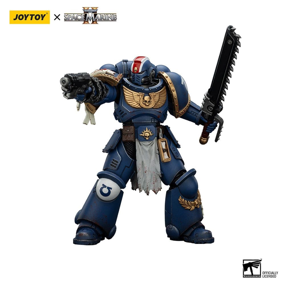 Warhammer 40,000: Space Marine 2 Action Figure Ultramarines Lieutenant Titus Collectors Edition 13 cm