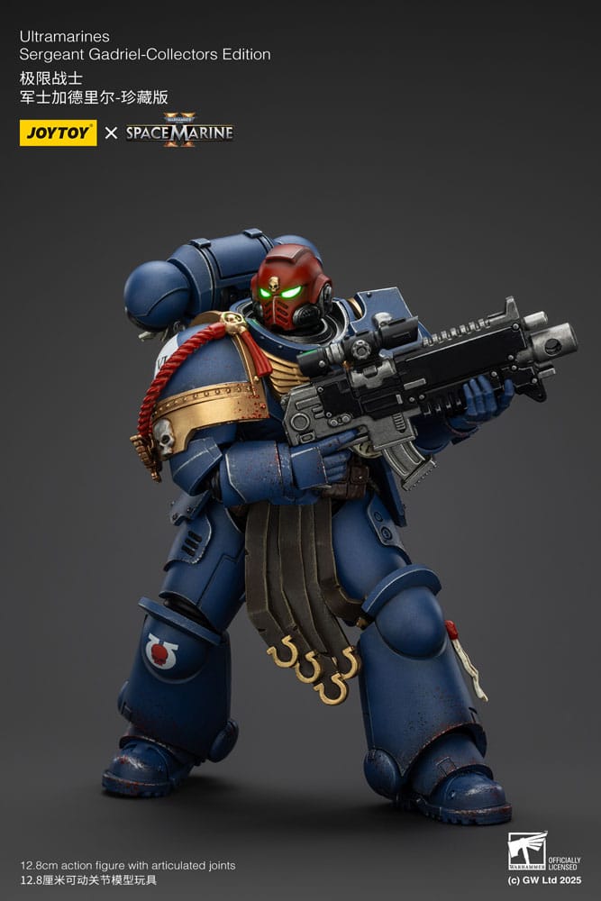Warhammer 40,000: Space Marine 2 Action Figure Ultramarines Sergeant Gadriel Collectors Edition 13 cm