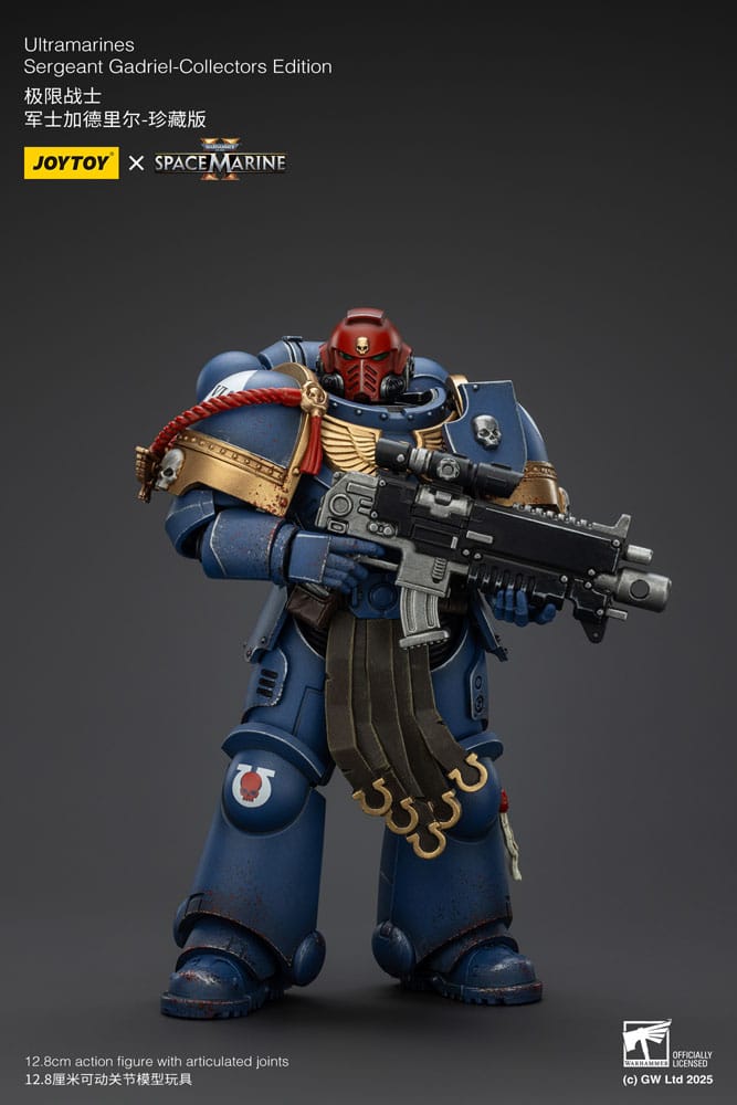 Warhammer 40,000: Space Marine 2 Action Figure Ultramarines Sergeant Gadriel Collectors Edition 13 cm
