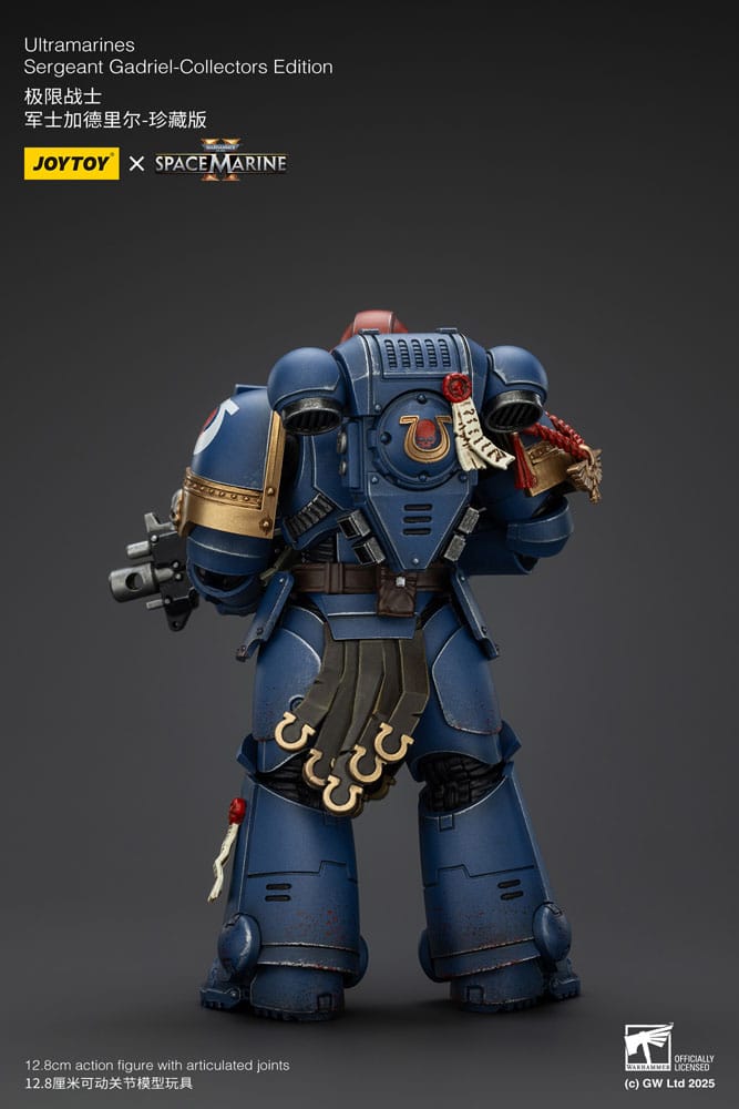 Warhammer 40,000: Space Marine 2 Action Figure Ultramarines Sergeant Gadriel Collectors Edition 13 cm