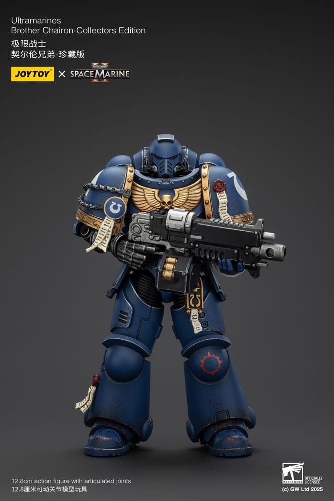 Warhammer 40,000: Space Marine 2 Action Figure Ultramarines Brother Chairon Collectors Edition 13 cm