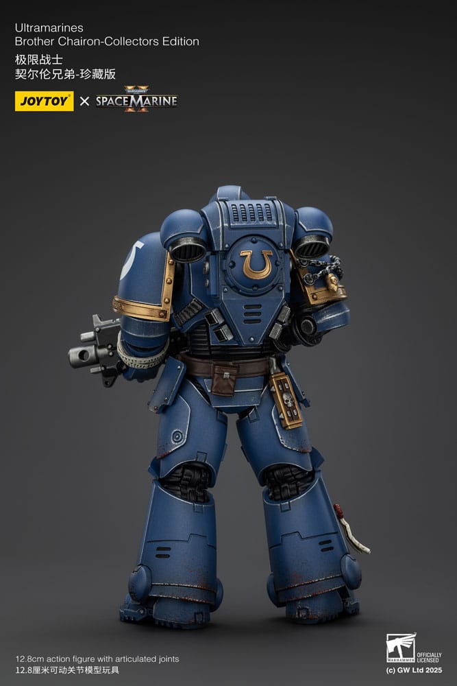 Warhammer 40,000: Space Marine 2 Action Figure Ultramarines Brother Chairon Collectors Edition 13 cm