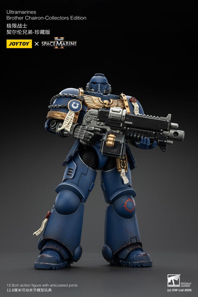 Warhammer 40,000: Space Marine 2 Action Figure Ultramarines Brother Chairon Collectors Edition 13 cm