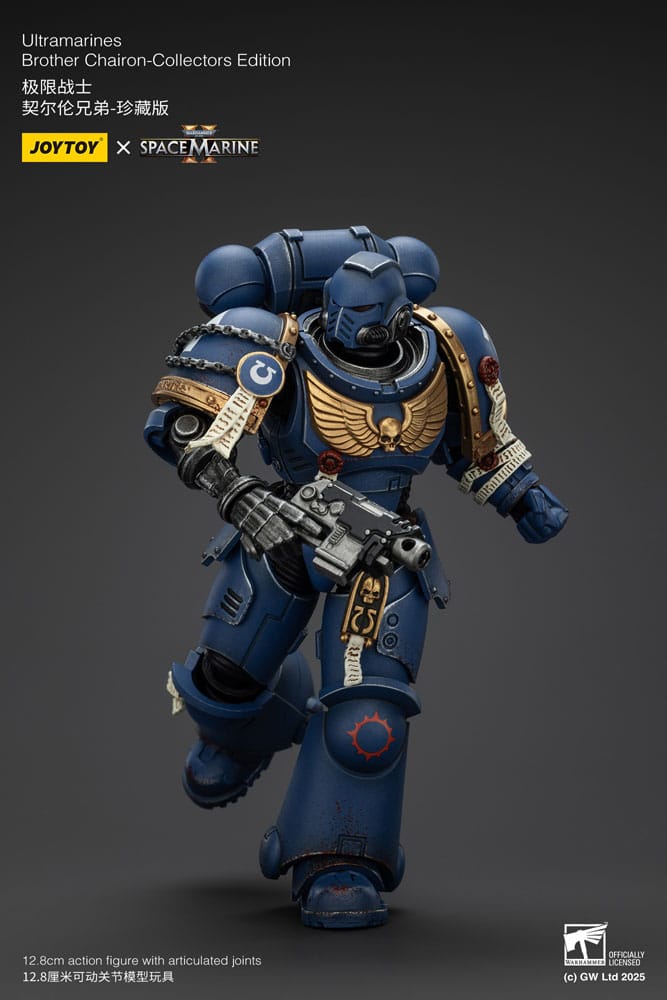 Warhammer 40,000: Space Marine 2 Action Figure Ultramarines Brother Chairon Collectors Edition 13 cm