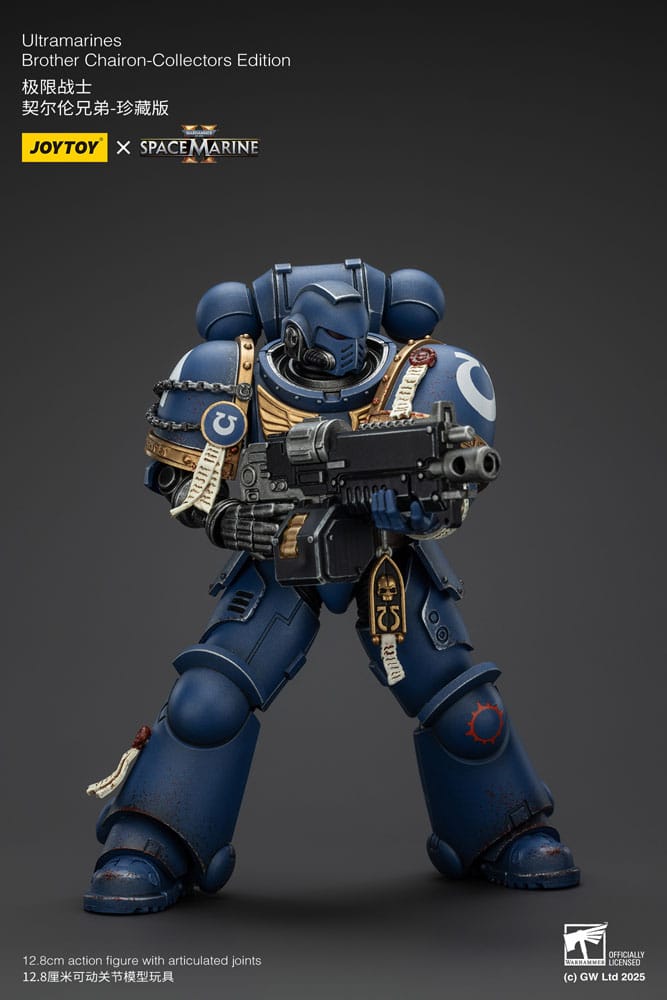 Warhammer 40,000: Space Marine 2 Action Figure Ultramarines Brother Chairon Collectors Edition 13 cm
