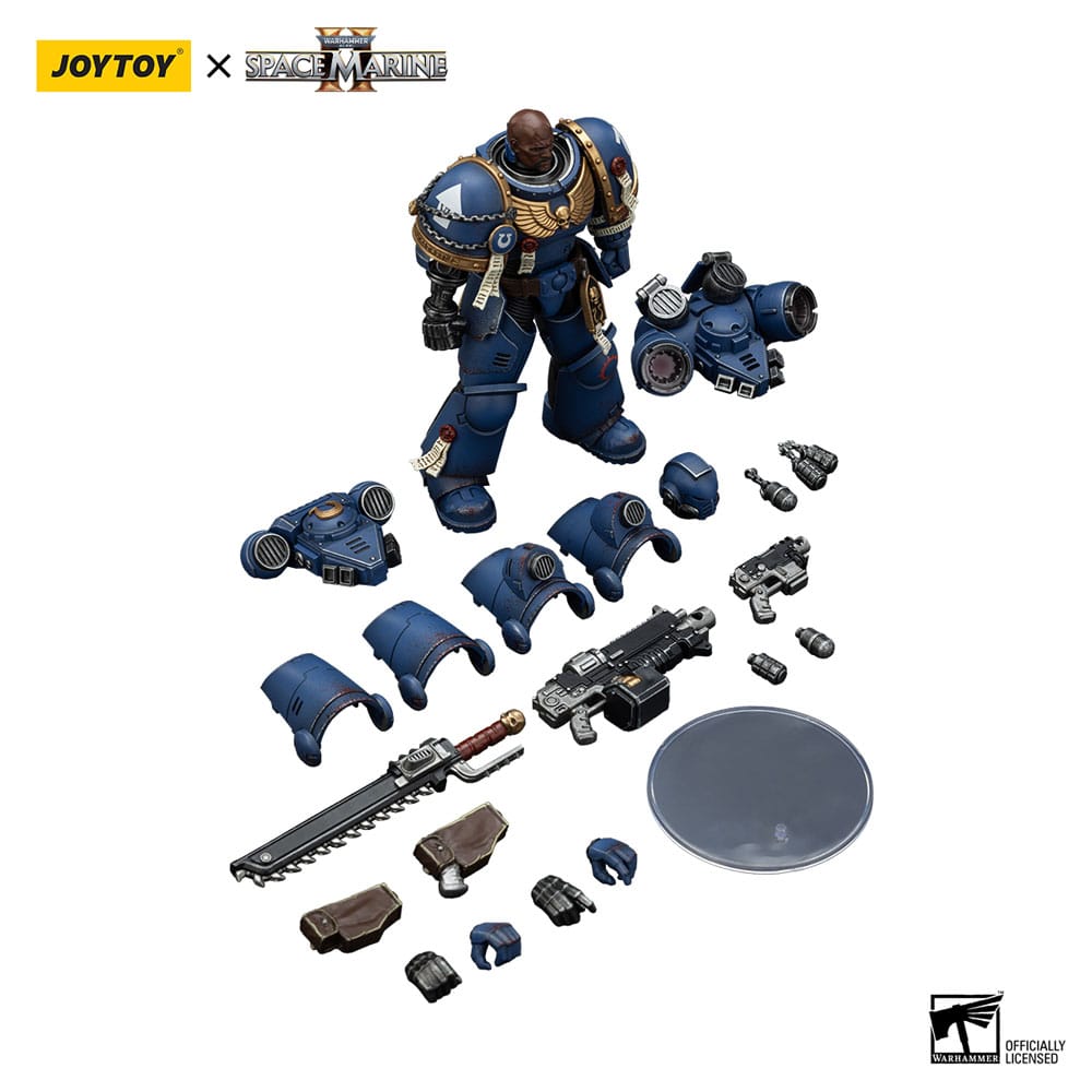 Warhammer 40,000: Space Marine 2 Action Figure Ultramarines Brother Chairon Collectors Edition 13 cm