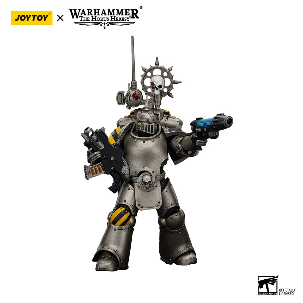 Warhammer The Horus Heresy Action Figure 1/18 lron Warriors MKlIl Tactical Legionary with Nuncio-vox 12 cm