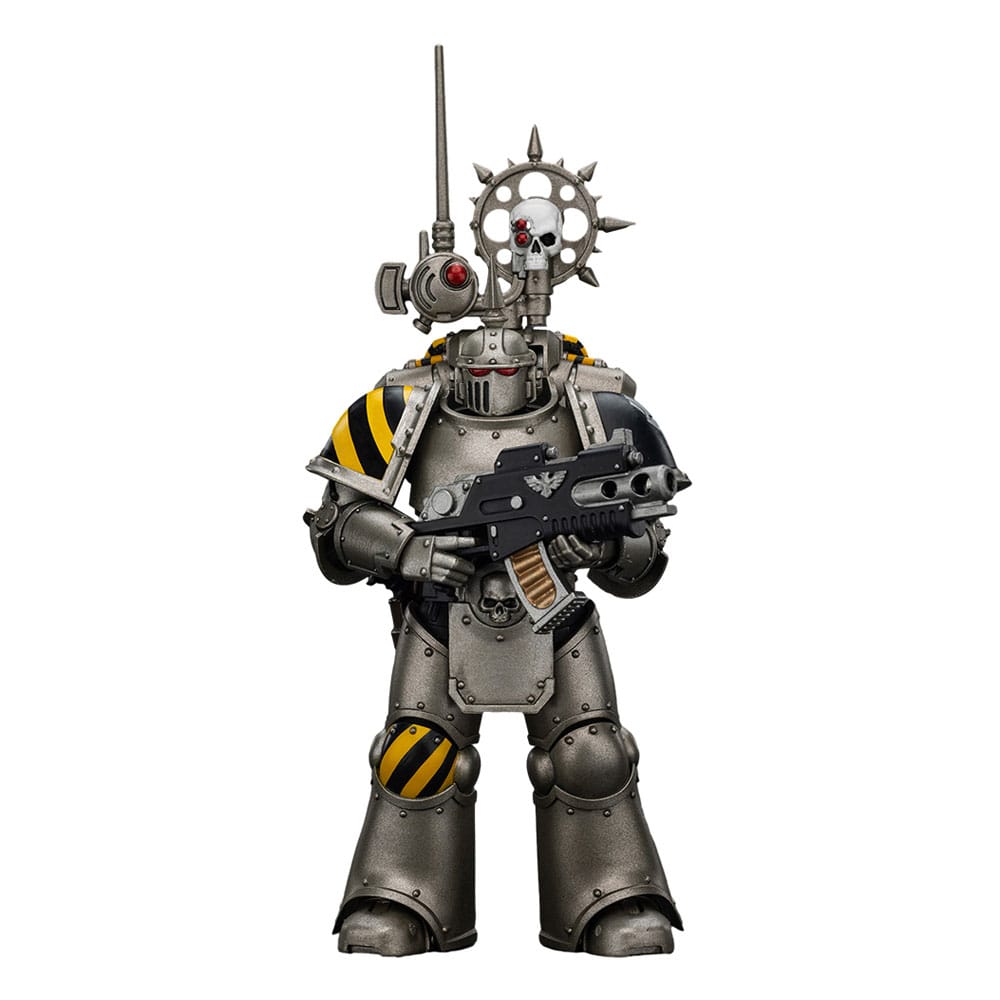 Warhammer The Horus Heresy Action Figure 1/18 lron Warriors MKlIl Tactical Legionary with Nuncio-vox 12 cm