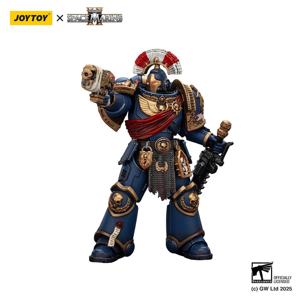 Warhammer 40,000: Space Marine 2 Action Figure Ultramarines Relic Secundus Armour 20 cm