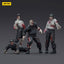 Zombie Dark Source Action Figures 4-Pack Security Guards 8 cm