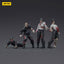 Zombie Dark Source Action Figures 4-Pack Security Guards 8 cm