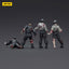 Zombie Dark Source Action Figures 4-Pack Security Guards 8 cm