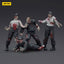 Zombie Dark Source Action Figures 4-Pack Security Guards 8 cm