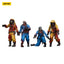 Zombie Dark Source Action Figures 4-Pack Biochemical Lab Team 8 cm