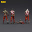 Zombie Dark Source Action Figures 4-Pack Mechanic Team 8 cm