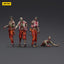 Zombie Dark Source Action Figures 4-Pack Mechanic Team 8 cm