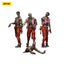 Zombie Dark Source Action Figures 4-Pack Mechanic Team 8 cm