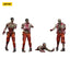 Zombie Dark Source Action Figures 4-Pack Mechanic Team 8 cm