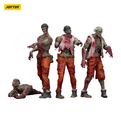 Zombie Dark Source Action Figures 4-Pack Mechanic Team 8 cm