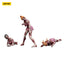 Zombie Dark Source Action Figures 3-Pack Cheer Leaders 8 cm