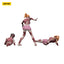 Zombie Dark Source Action Figures 3-Pack Cheer Leaders 8 cm
