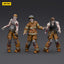 Zombie Dark Source Action Figures 3-Pack Firefighters 8 cm