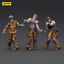 Zombie Dark Source Action Figures 3-Pack Firefighters 8 cm