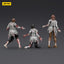 Zombie Dark Source Action Figures 3-Pack Scientists (Female) 8 cm