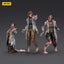 Zombie Dark Source Action Figures 3-Pack Scientists (Female) 8 cm