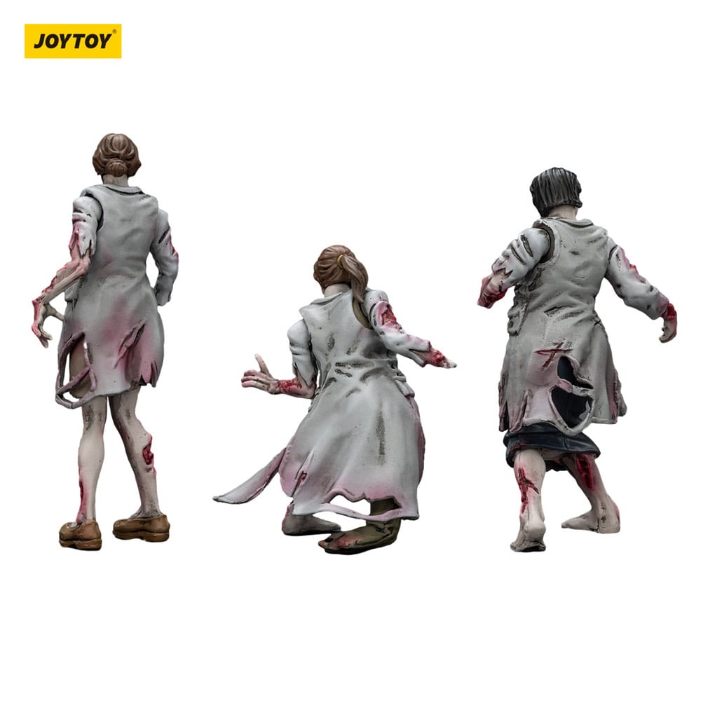 Zombie Dark Source Action Figures 3-Pack Medics 8 cm