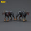 Zombie Dark Source Action Figures 2-Pack Police Dogs 8 cm