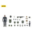 APOC Series Dark Source Action Figur Bedrock Standard Combat Mecha Pilot 8 cm