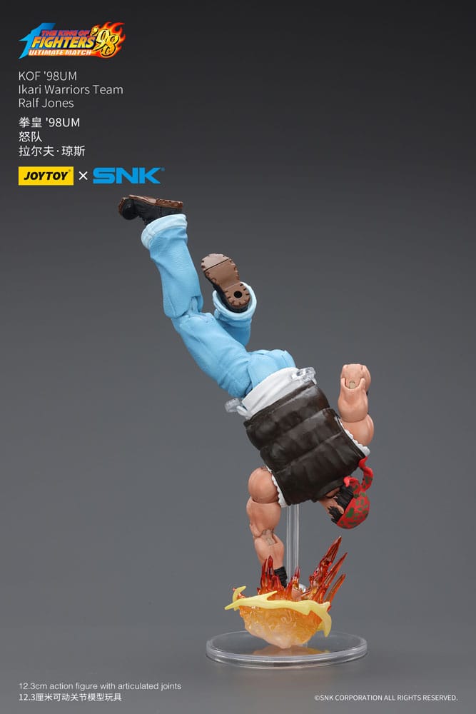 The King Of Fighters '98 Action Figure Hero Team Ralf Jones 12 cm