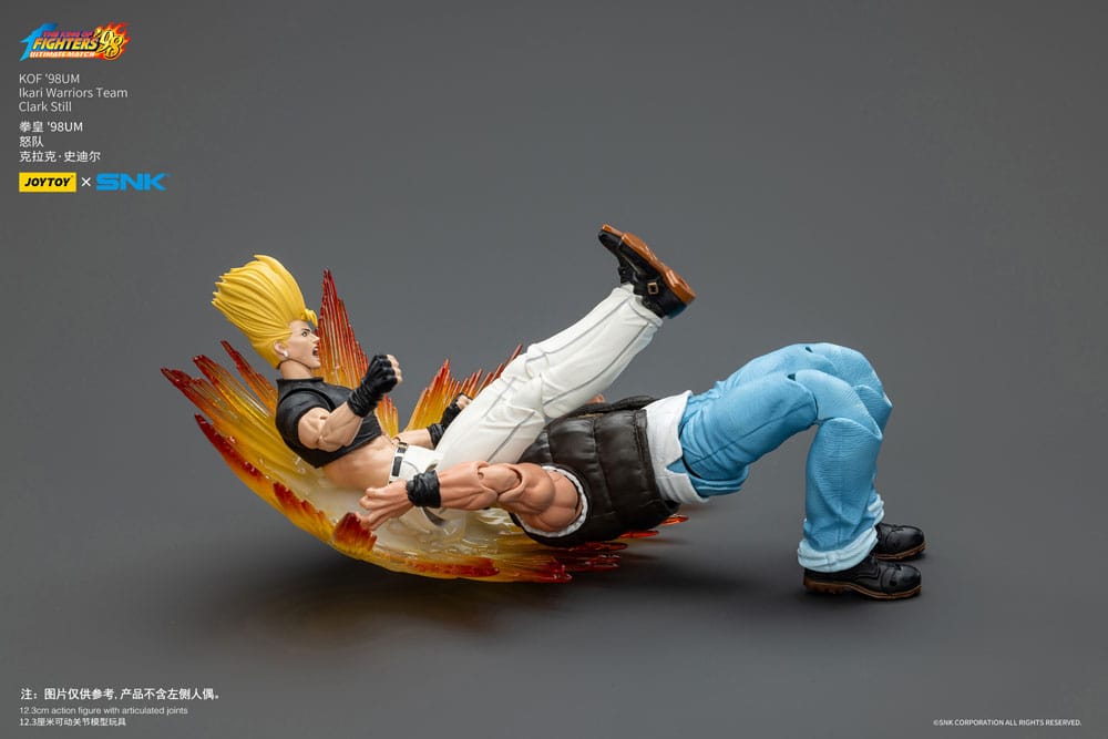 The King Of Fighters '98 Action Figure Hero Team Clark Still 12 cm