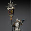 Warhammer The Horus Heresy Action Figure 1/18 lron Warriors Command Squad Chosen with Legion Standard 12 cm