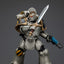 Warhammer The Horus Heresy Action Figure 1/18 lron Warriors Command Squad Chosen with Legion Standard 12 cm