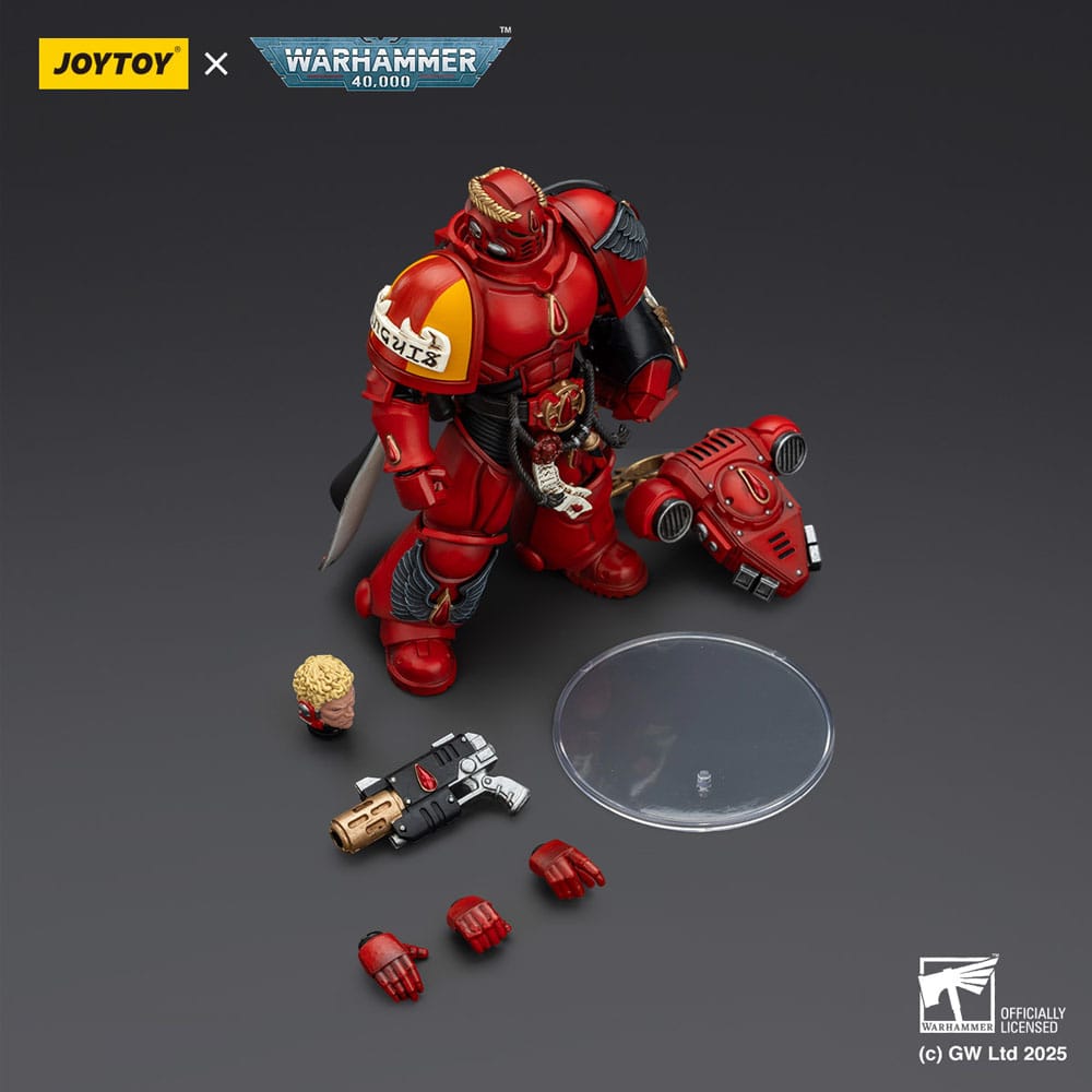 Warhammer 40,000: Combat Patrol Blood Angels Action Figure Captain with Inferno Pistol & Power Fist 20 cm