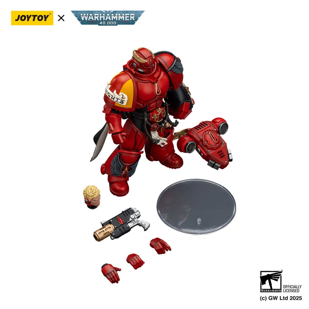 Warhammer 40,000: Combat Patrol Blood Angels Action Figure Captain with Inferno Pistol & Power Fist 20 cm