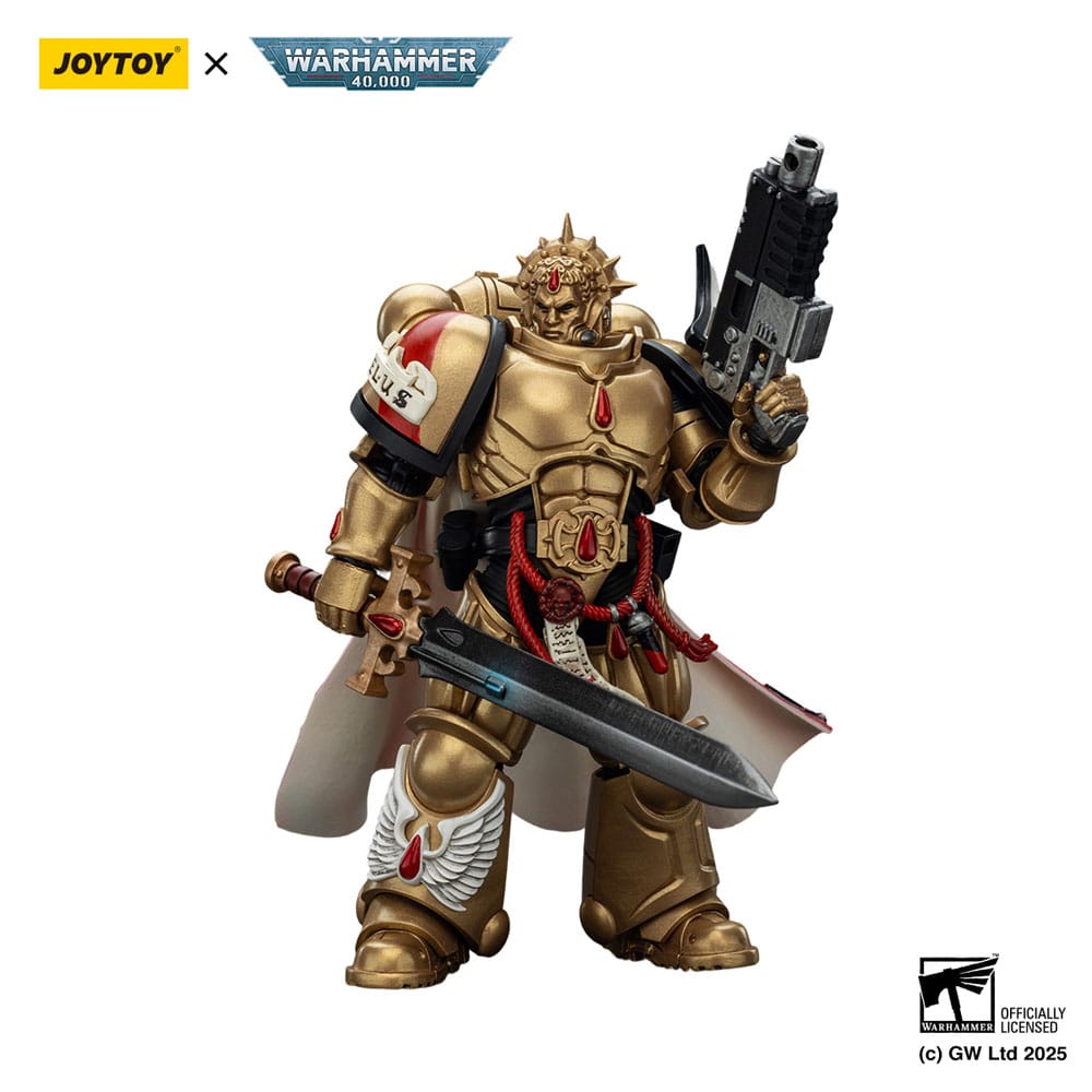 Warhammer 40,000: Combat Patrol Blood Angels Action Figure Captain with Heavy Bolt Pistol & Power Sword 20 cm