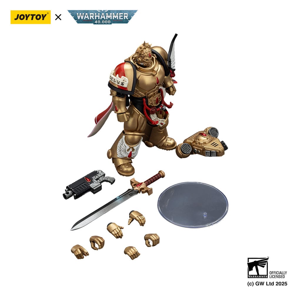 Warhammer 40,000: Combat Patrol Blood Angels Action Figure Captain with Heavy Bolt Pistol & Power Sword 20 cm