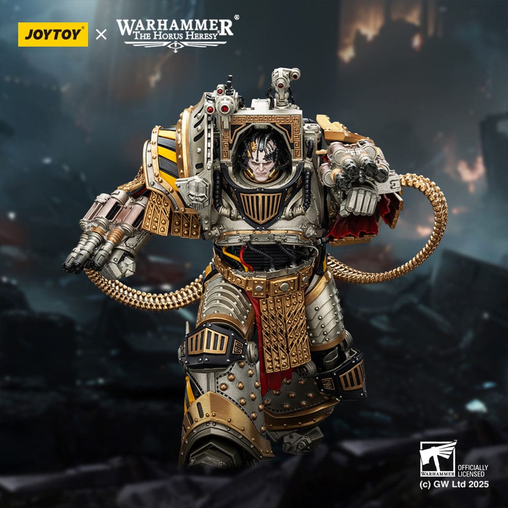 Warhammer The Horus Heresy Action Figure Iron Warriors Perturabo Primarch of the lVth Legion 28 cm