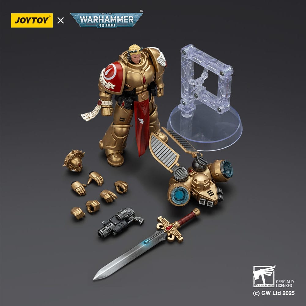 Warhammer 40,000: Combat Patrol Blood Angels Action Figure Sanguinary Guard 1 with Inferno Pistol and Encarmine Blade 20 cm